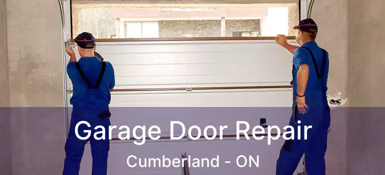 Garage Door Repair Cumberland - ON