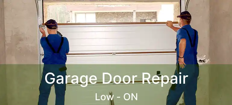 Garage Door Repair Low - ON