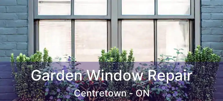 Garden Window Repair Centretown - ON