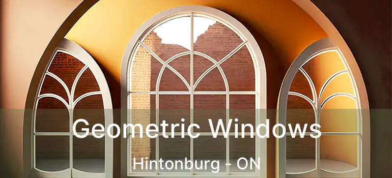 Geometric Windows Hintonburg - ON