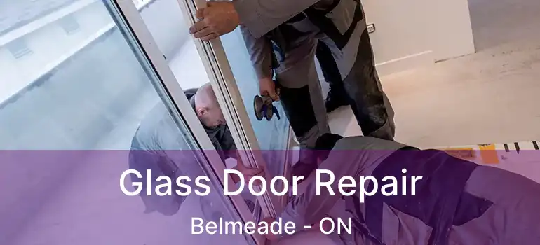 Glass Door Repair Belmeade - ON