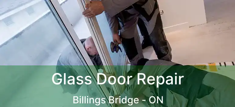 Glass Door Repair Billings Bridge - ON