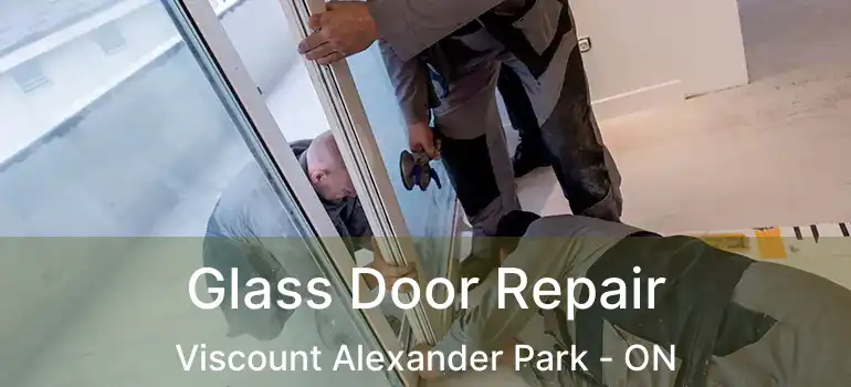Glass Door Repair Viscount Alexander Park - ON