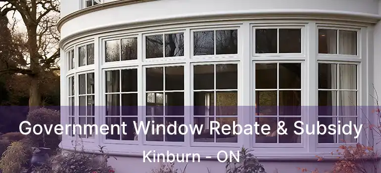  Government Window Rebate & Subsidy Kinburn - ON