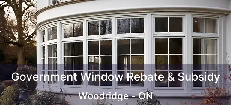 Government Window Rebate & Subsidy Woodridge - ON