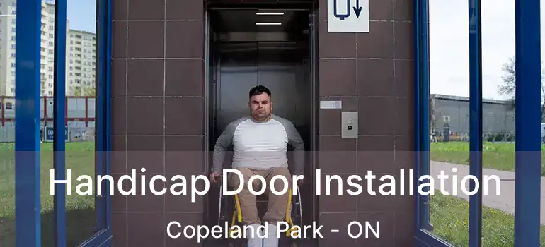  Handicap Door Installation Copeland Park - ON