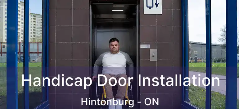 Handicap Door Installation Hintonburg - ON