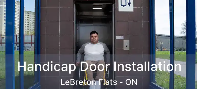  Handicap Door Installation LeBreton Flats - ON