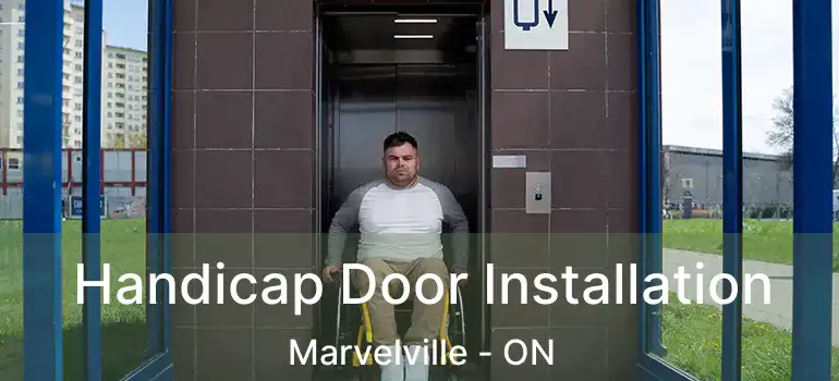  Handicap Door Installation Marvelville - ON