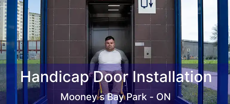  Handicap Door Installation Mooney s Bay Park - ON