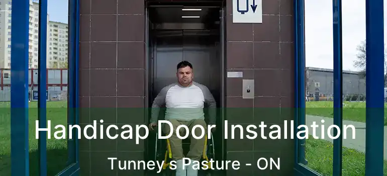 Handicap Door Installation Tunney s Pasture - ON