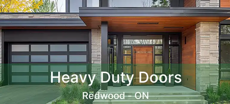 Heavy Duty Doors Redwood - ON