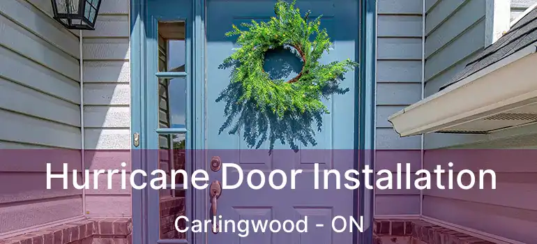 Hurricane Door Installation Carlingwood - ON