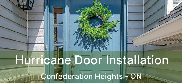 Hurricane Door Installation Confederation Heights - ON