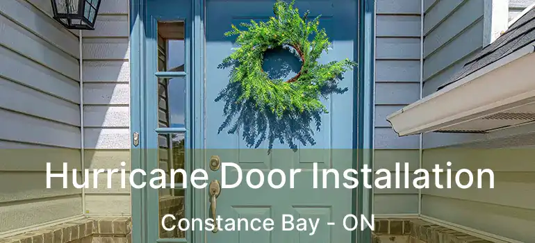 Hurricane Door Installation Constance Bay - ON