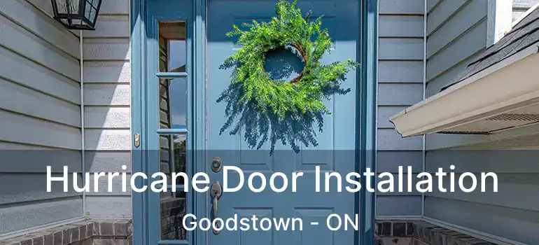 Hurricane Door Installation Goodstown - ON