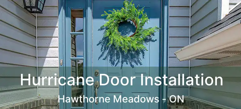 Hurricane Door Installation Hawthorne Meadows - ON