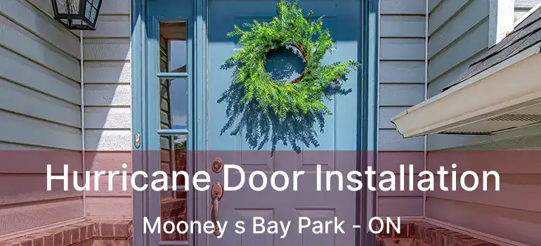 Hurricane Door Installation Mooney s Bay Park - ON