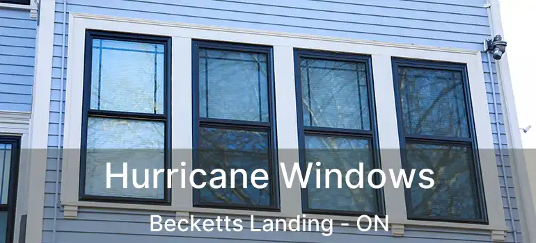 Hurricane Windows Becketts Landing - ON