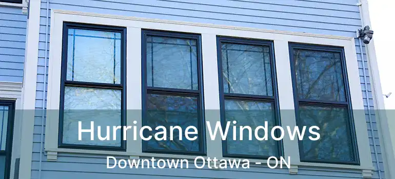 Hurricane Windows Downtown Ottawa - ON