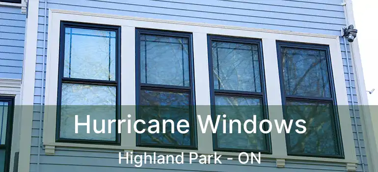 Hurricane Windows Highland Park - ON