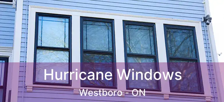 Hurricane Windows Westboro - ON