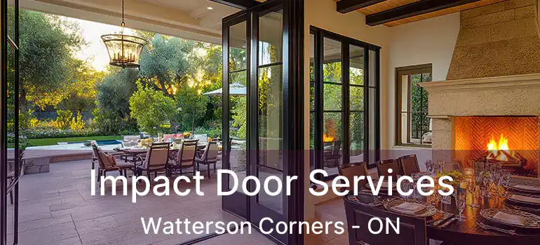  Impact Door Services Watterson Corners - ON