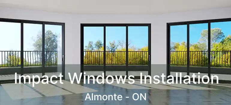  Impact Windows Installation Almonte - ON