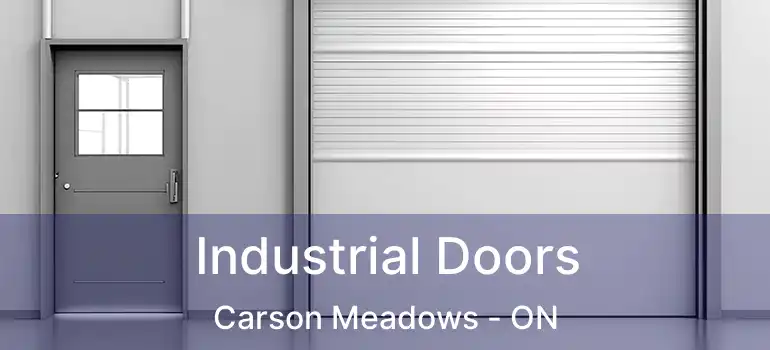 Industrial Doors Carson Meadows - ON