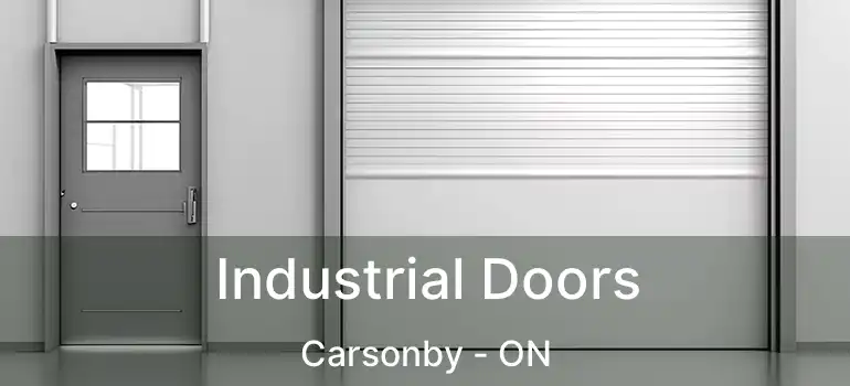 Industrial Doors Carsonby - ON