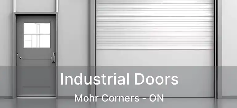 Industrial Doors Mohr Corners - ON