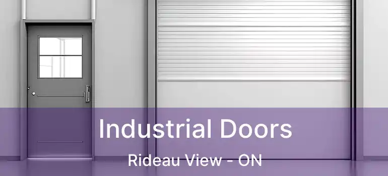 Industrial Doors Rideau View - ON