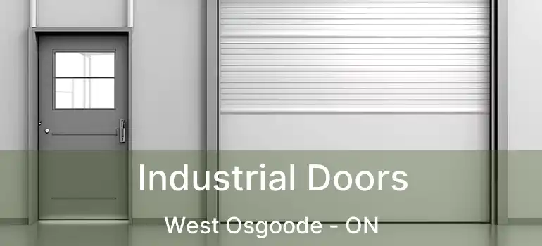 Industrial Doors West Osgoode - ON