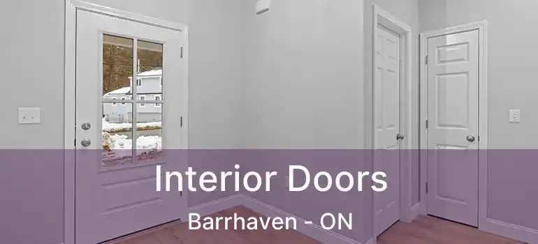 Interior Doors Barrhaven - ON