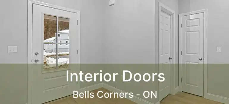 Interior Doors Bells Corners - ON