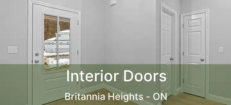 Interior Doors Britannia Heights - ON