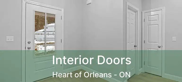  Interior Doors Heart of Orleans - ON