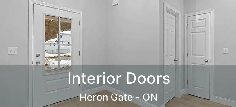 Interior Doors Heron Gate - ON
