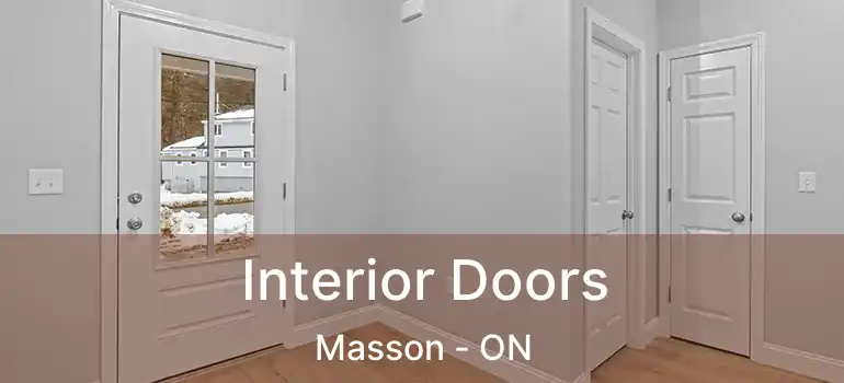 Interior Doors Masson - ON