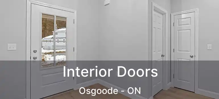 Interior Doors Osgoode - ON