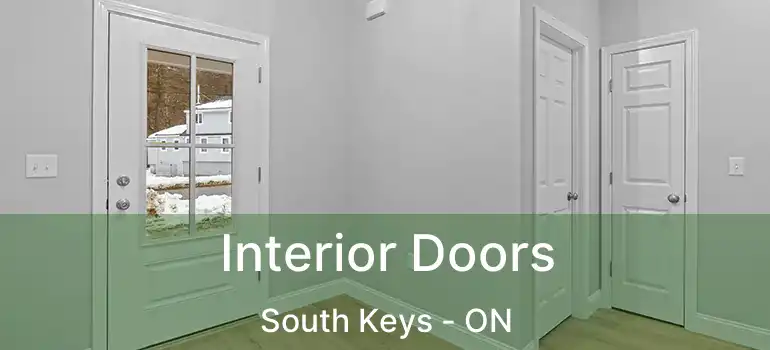 Interior Doors South Keys - ON