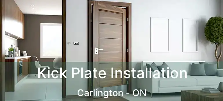 Kick Plate Installation Carlington - ON