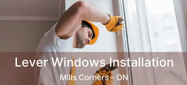 Lever Windows Installation Mills Corners - ON