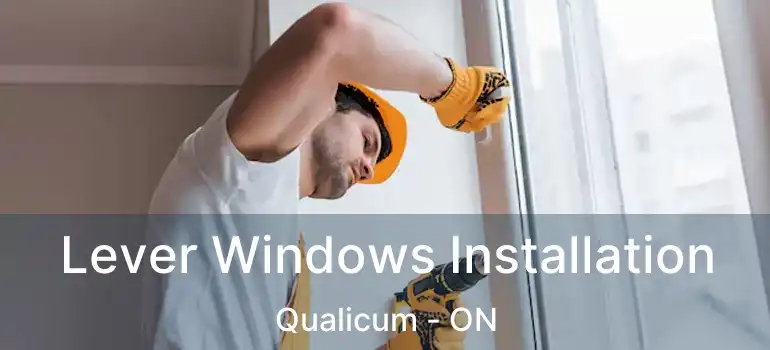 Lever Windows Installation Qualicum - ON