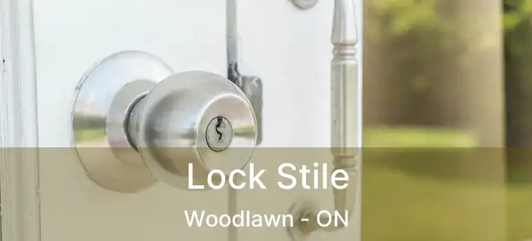  Lock Stile Woodlawn - ON