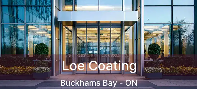 Loe Coating Buckhams Bay - ON