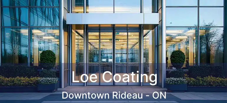 Loe Coating Downtown Rideau - ON