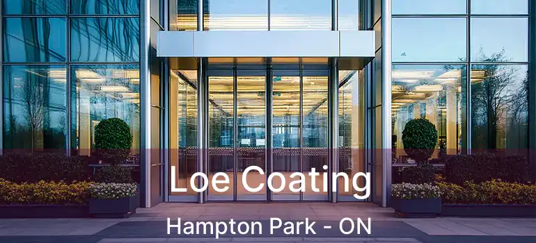 Loe Coating Hampton Park - ON