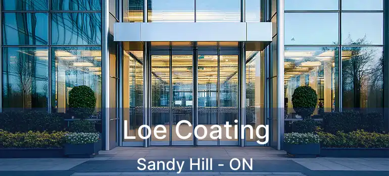 Loe Coating Sandy Hill - ON