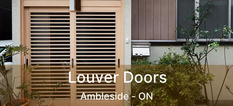  Louver Doors Ambleside - ON